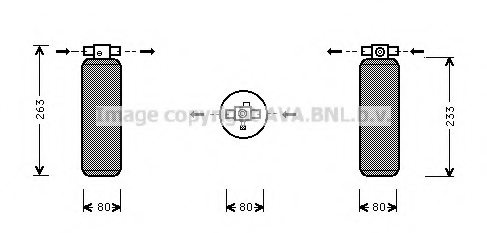 PRASCO RRD004 Dryer, air conditioning